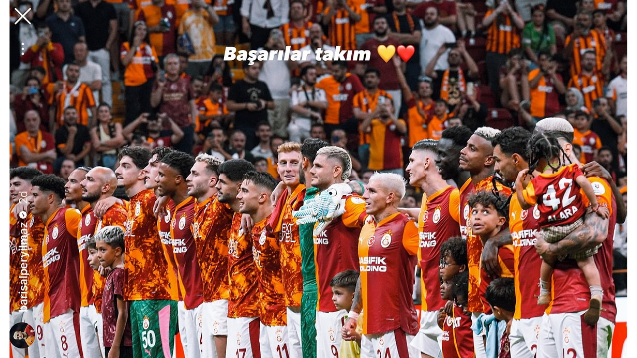 Barış Alper Yılmaz’dan Galatasaray’a Maç Öncesi Anlamlı Destek! (1)