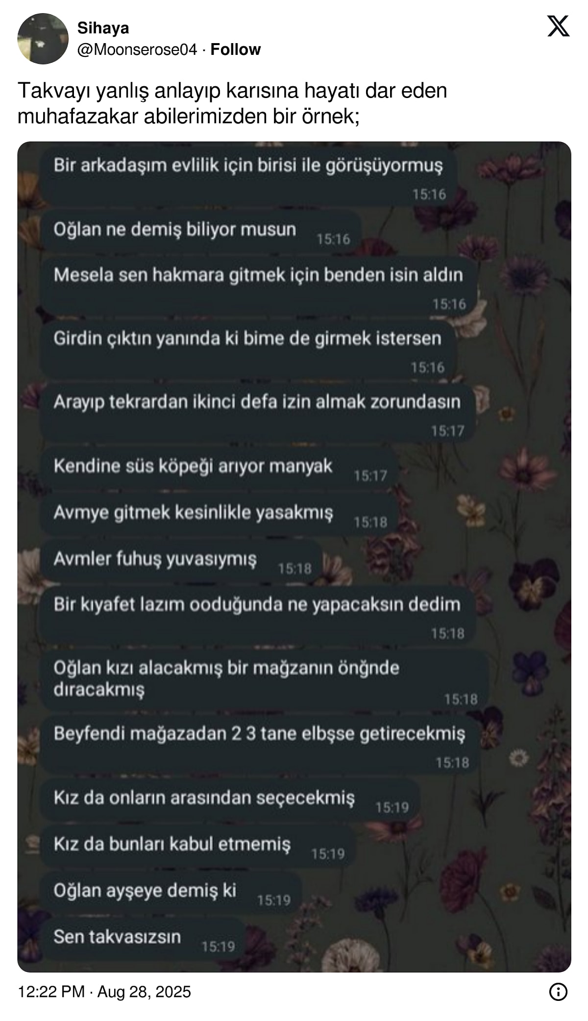 Evleneceği Kadına Koyduğu Kurallar Şok Etti! Sosyal Medya Ayaklandı 1