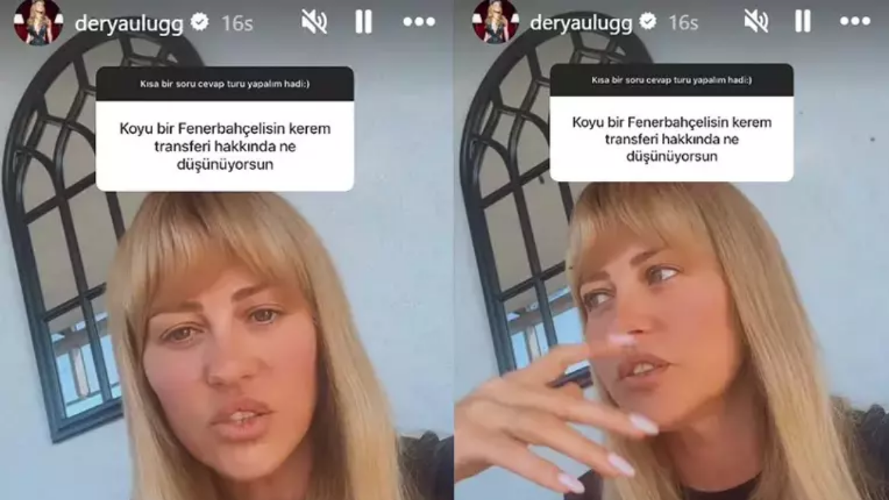 Fenerbahçeli Şarkıcı Derya Uluğ’dan Kerem Aktürkoğlu Sözleri ‘’Türk Futbolu Için Önemli Yetenek”