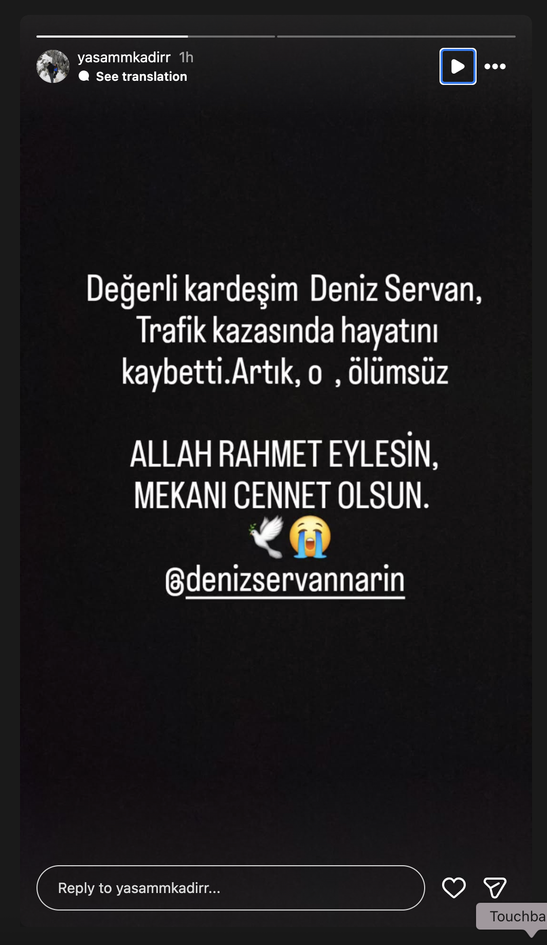 Fenomen Motorcu Deniz Servan Narin Vefat Etti! 2025 08 10 18.35.10