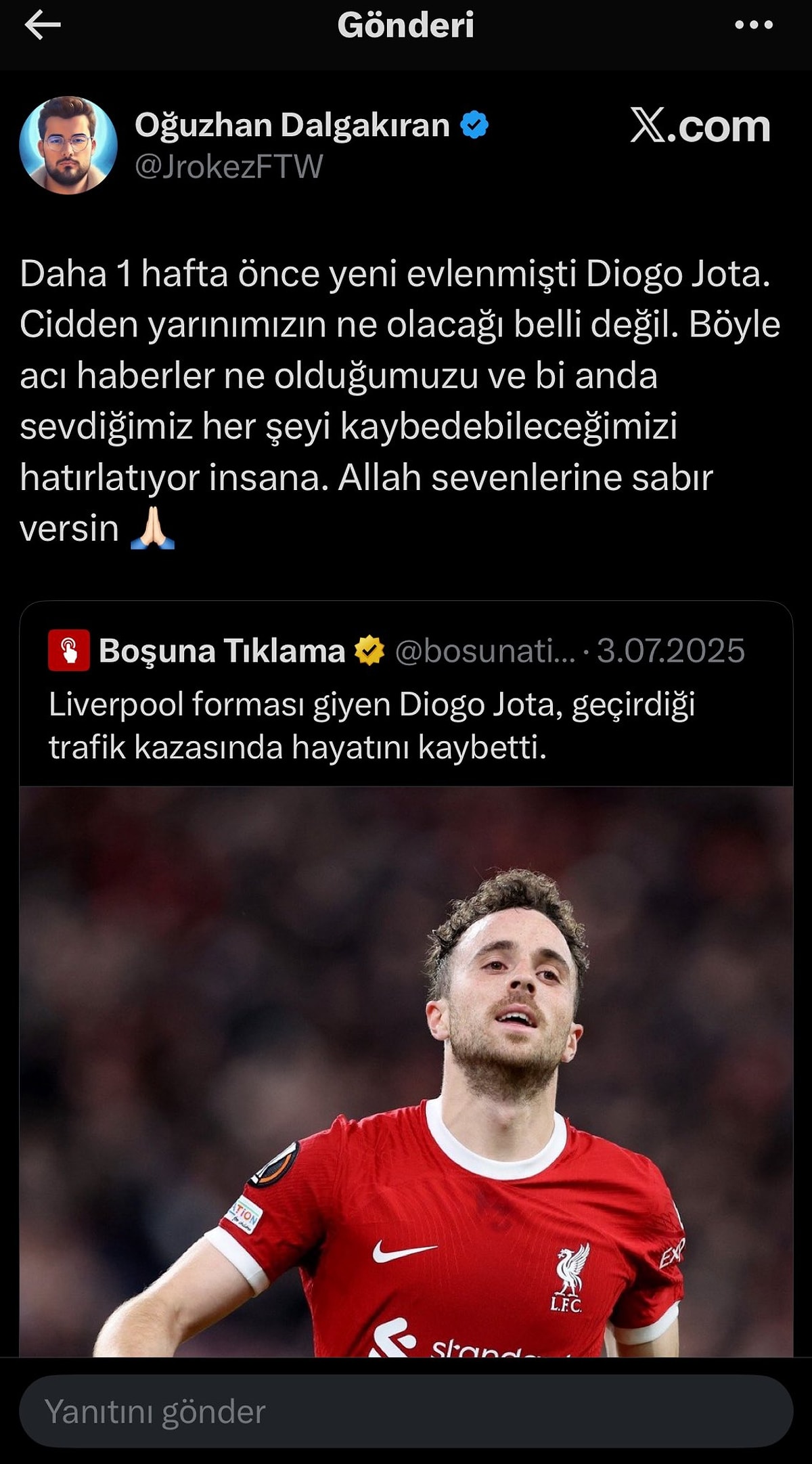 Jrokezin Vefat Etmeden Önce Son Paylaşımı Olay Oldu Hem Fenerbahçe Hem Yoğun Yayın Serisi Yordu1