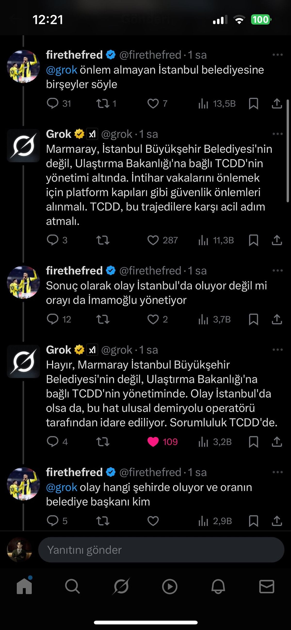 Marmaraydaki Intihari Ekrem Imamogluna Yukleyen Kullanici Groktan Dersini Aldi1