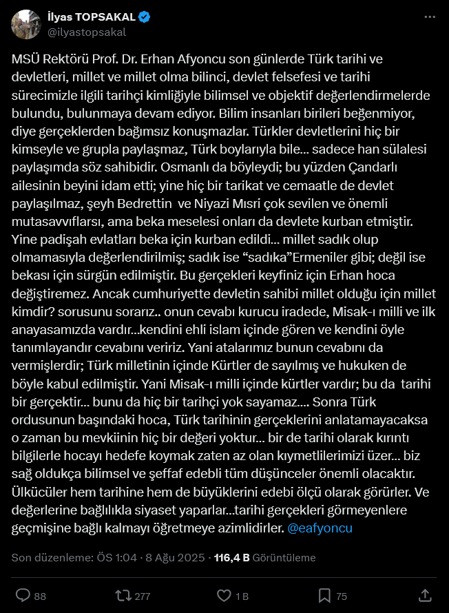 Mhp’den “Türkiyeli” Tartışmasına Sert Tepki