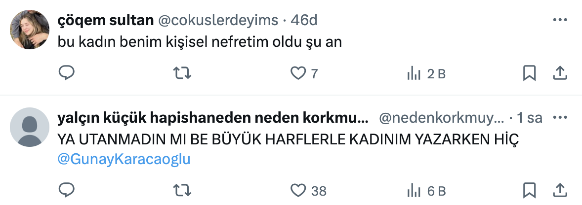 Oyuncu Günay Karacaoğlu, Ozan Güven’e Destek Paylaşımı Yaptı! Şiddet Failini Aklıyor 2025 08 23 23.09.49