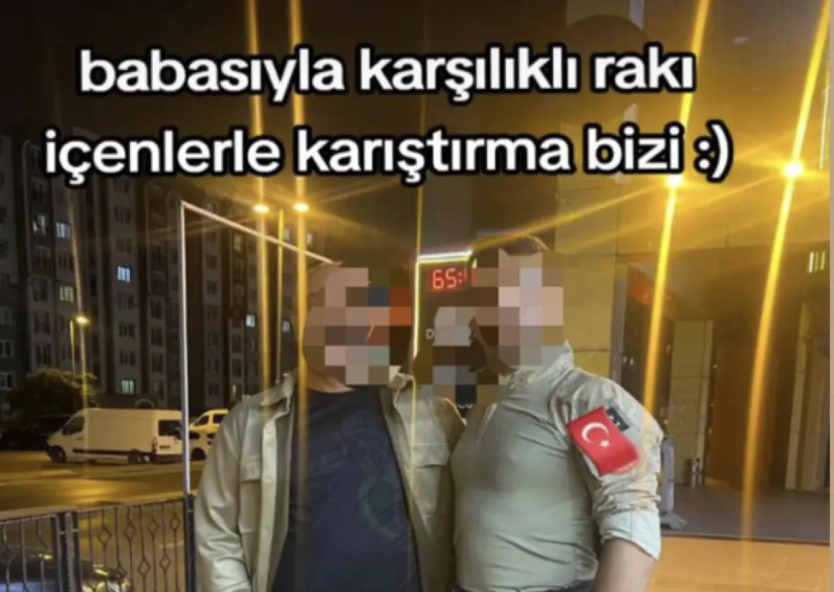 Sahte Polis Kimliğiyle Sosyal Medyada Poz Veren Baba Oğul Yakalandı-1