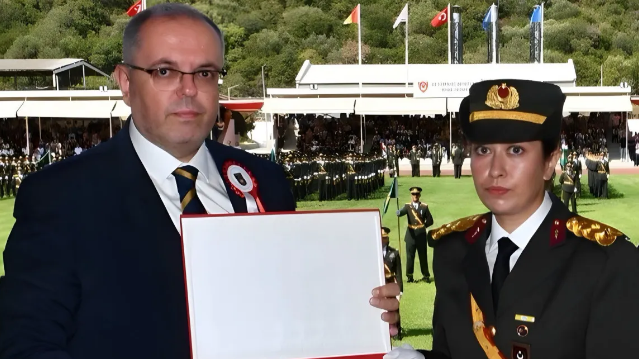 Şehit Ömer Halisdemir’in Kızı Elif Nur Halisdemir Teğmen Olarak Mezun Oldu (1)