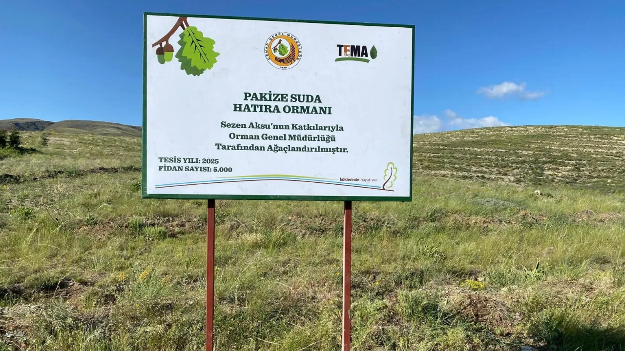 Sezen Aksu’dan Pakize Suda’ya Duygusal Jest Anısına 5 Bin Fidan Diktirdi