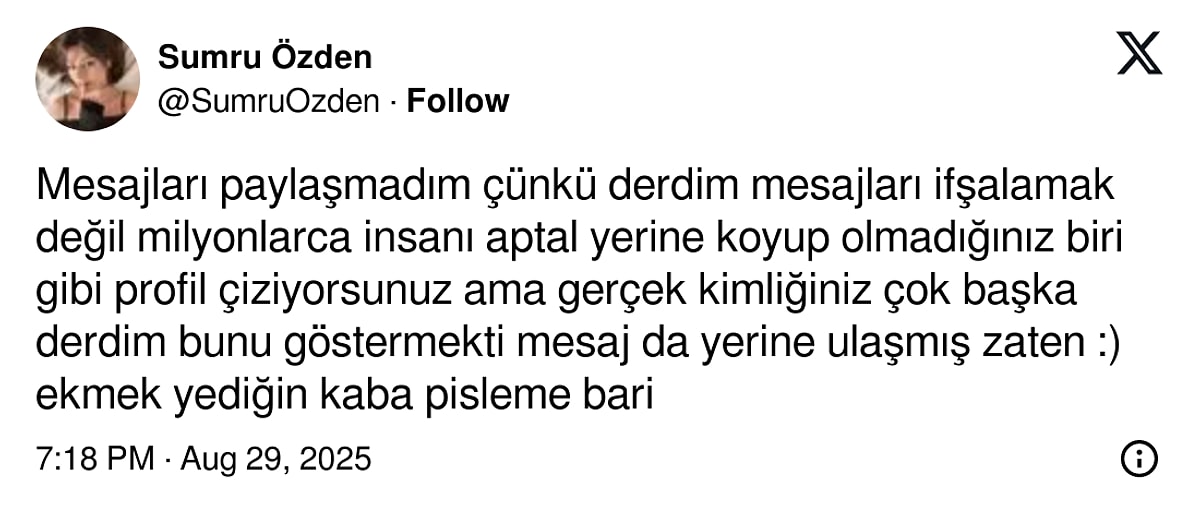 Sumru Özden’den Kerem Aktürkoğlu Bombası Mesajlar Ortaya Çıktı! 2