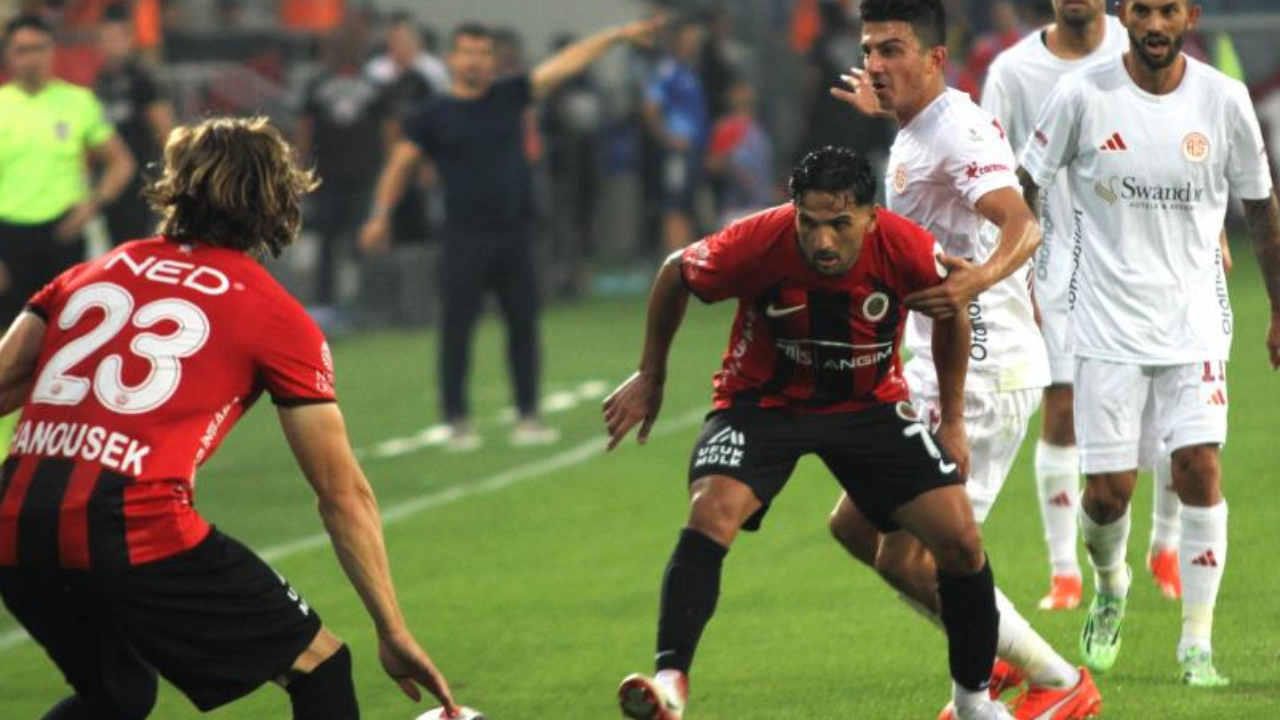 Trendyol Süper Lig Antalyaspor, Gençlerbirliği’ni 1 Yendi (1)