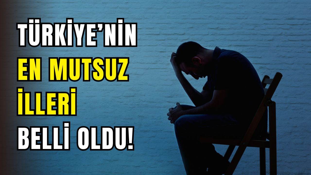 Türkiye’nin en mutsuz ili hangisi? TÜİK’ten çarpıcı araştırma