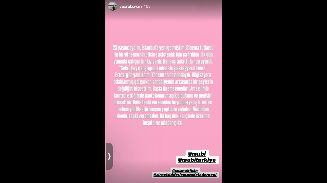Yönetmen Selim Evci Hakkında Taciz Iddiası Mubi̇, Filmlerini Yayından Kaldırdı (2)