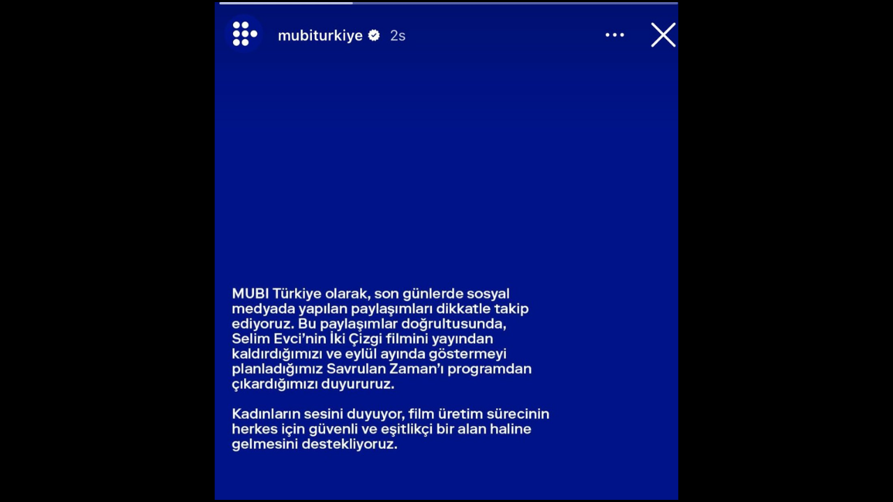 Yönetmen Selim Evci Hakkında Taciz Iddiası Mubi̇, Filmlerini Yayından Kaldırdı