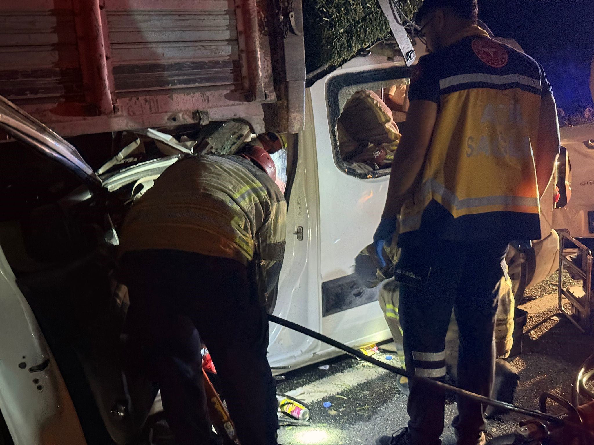 Polatlı’da feci kaza: 2 ölü, 1 yaralı-2