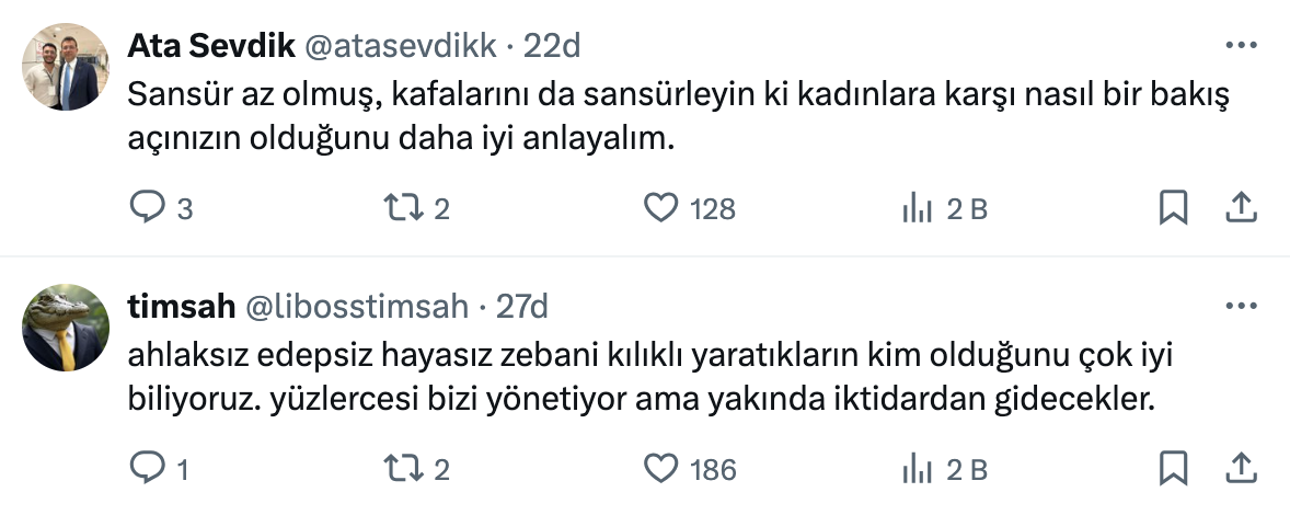 Cumhurbaşkanı Başdanışmanı’ndan “Manifest” Grubuna Ağza Alınmayacak Sözler 2025 09 07 13.06.36