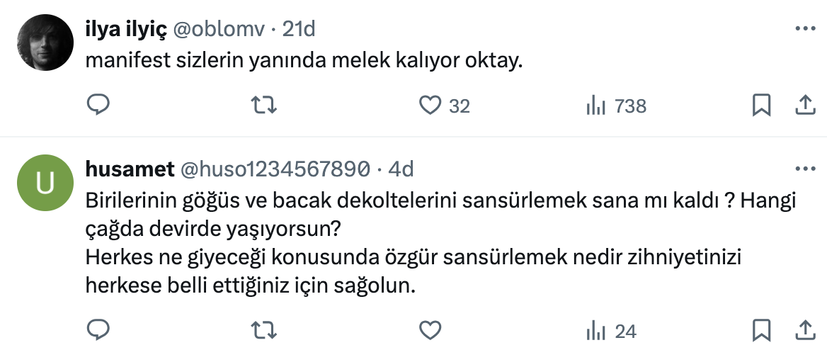 Cumhurbaşkanı Başdanışmanı’ndan “Manifest” Grubuna Ağza Alınmayacak Sözler 2025 09 07 13.08.44
