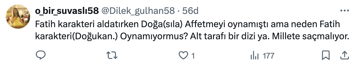 Doğa Firaz İlişkisini Eleştiren Doğukan Güngör (Fatih) Tweetlerini Sildikten Sonra Hayranların Hedefi Oldu! 2025 09 13 16.26.42