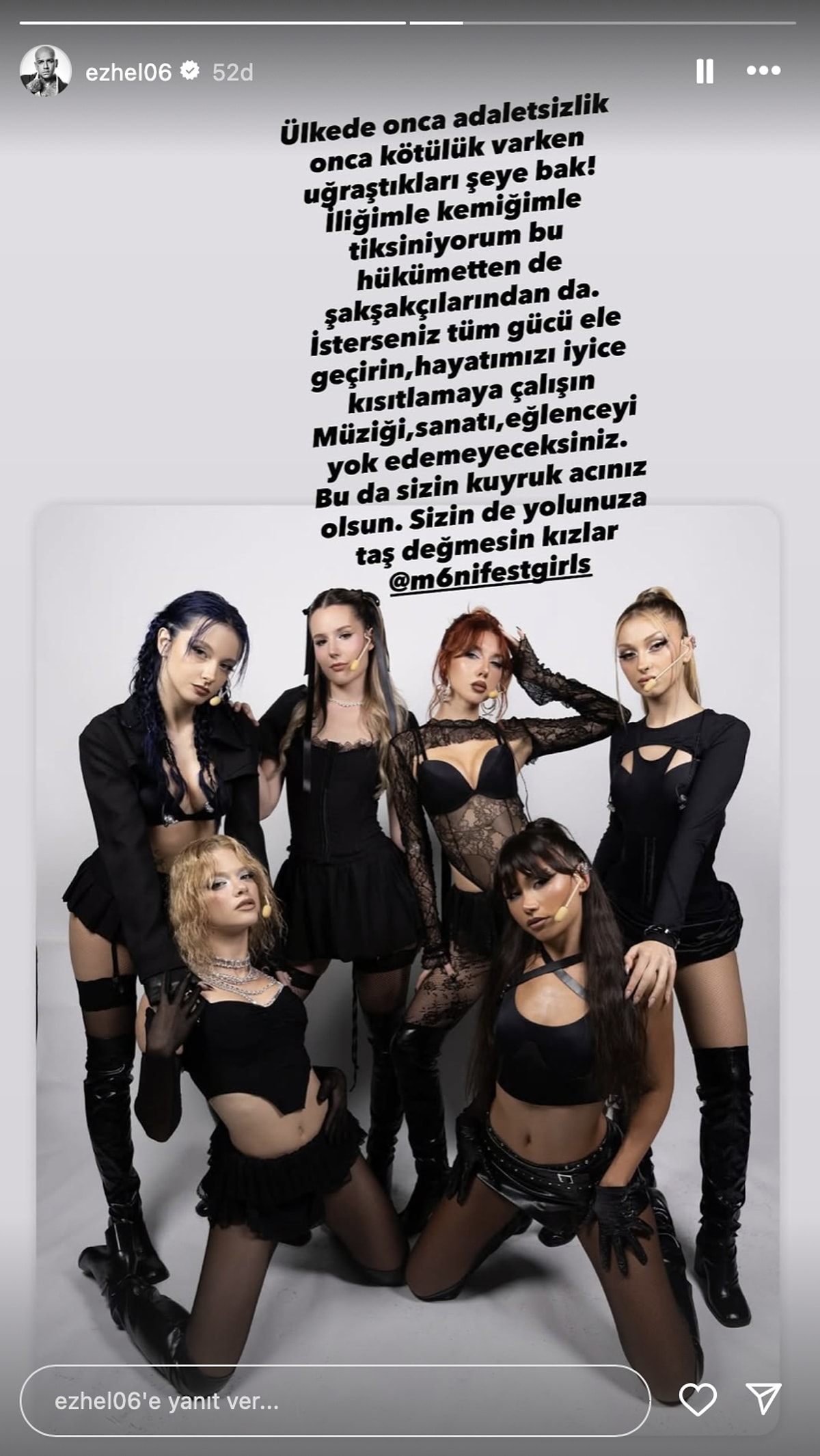 Ezhel’den Soruşturma Başlatılan Manifest’e Destek “Müziği Ve Sanatı Yok Edemeyeceksiniz!” 1