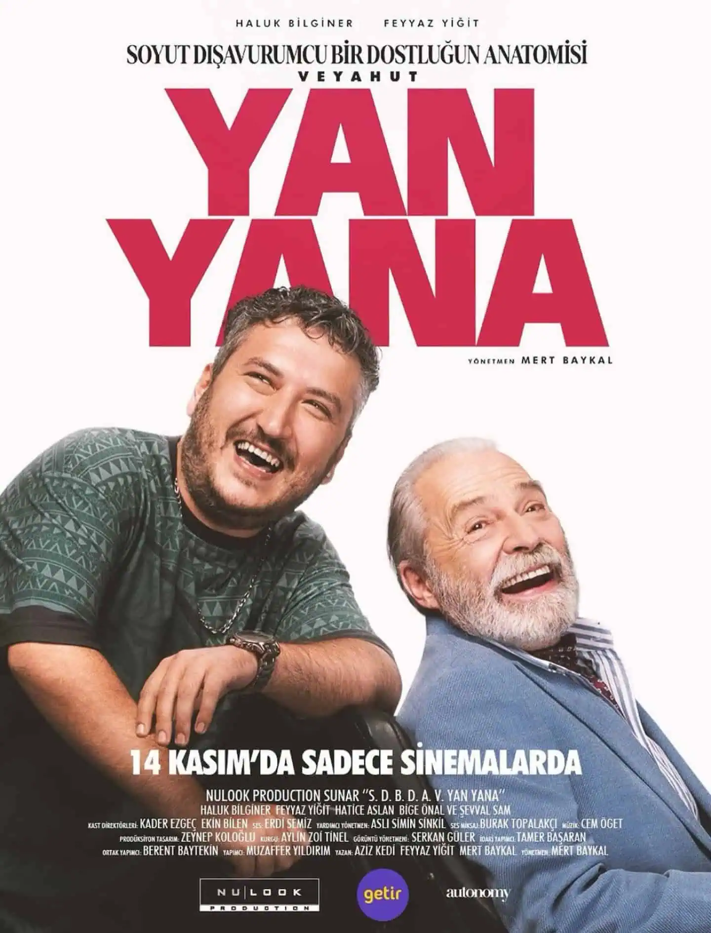 Haluk Bilginer Ve Feyyaz Yiğit’li ‘Yan Yana’dan İlk Afiş Yayınlandı! 1