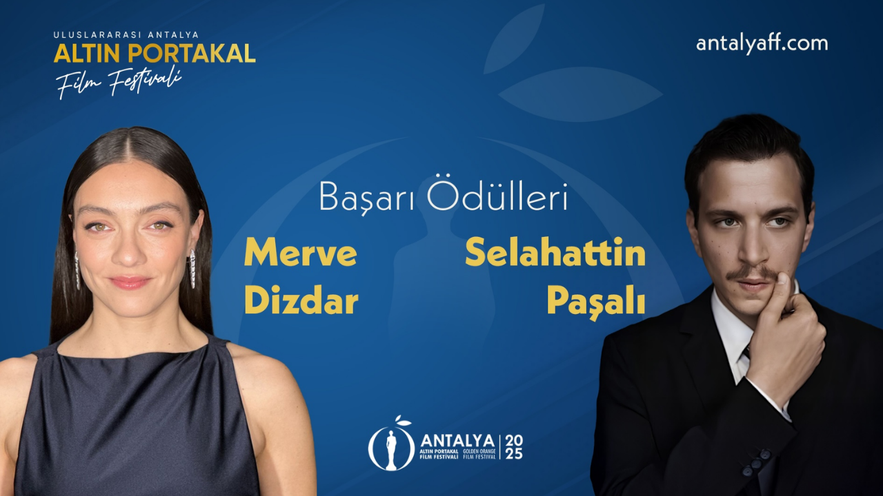 Merve Dizdar Ve Selahattin Paşalı, Altın Portakal Başarı Ödülünü Kazandı (1)