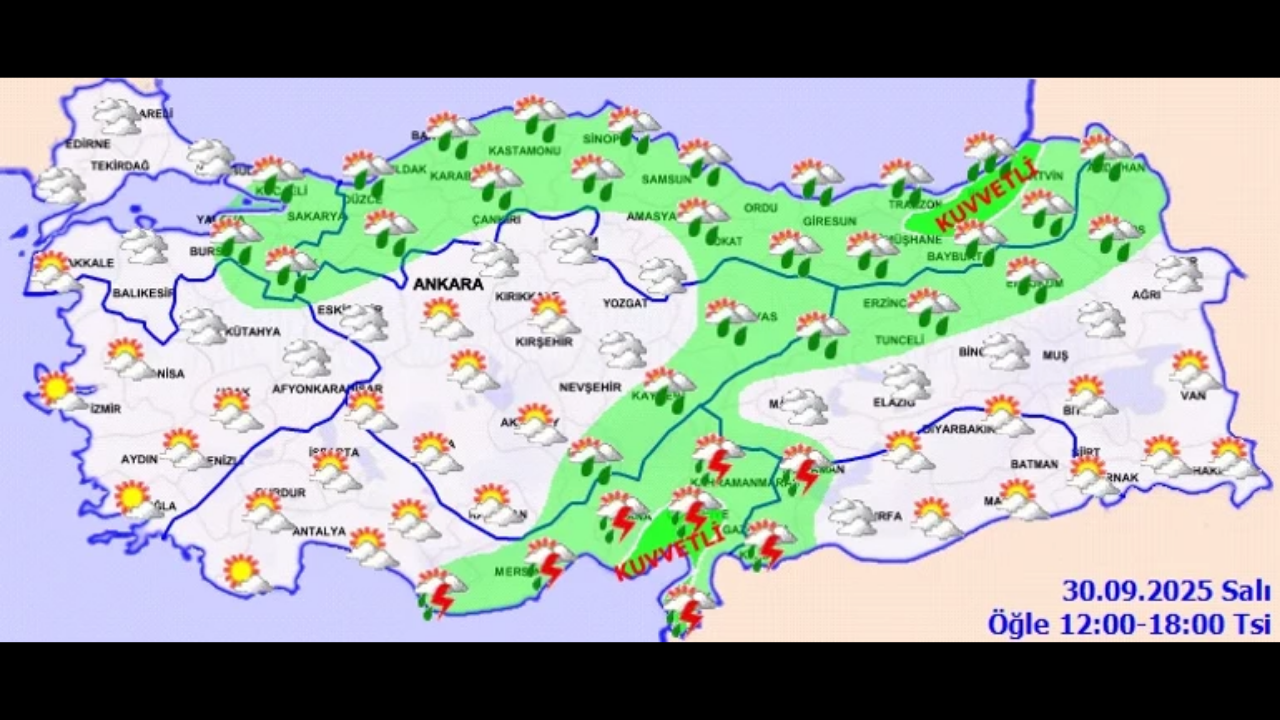 Meteoroloji’den 6 Bölge Için Kuvvetli Yağış Uyarısı Prof. Dr. Orhan Şen Tarih Verdi
