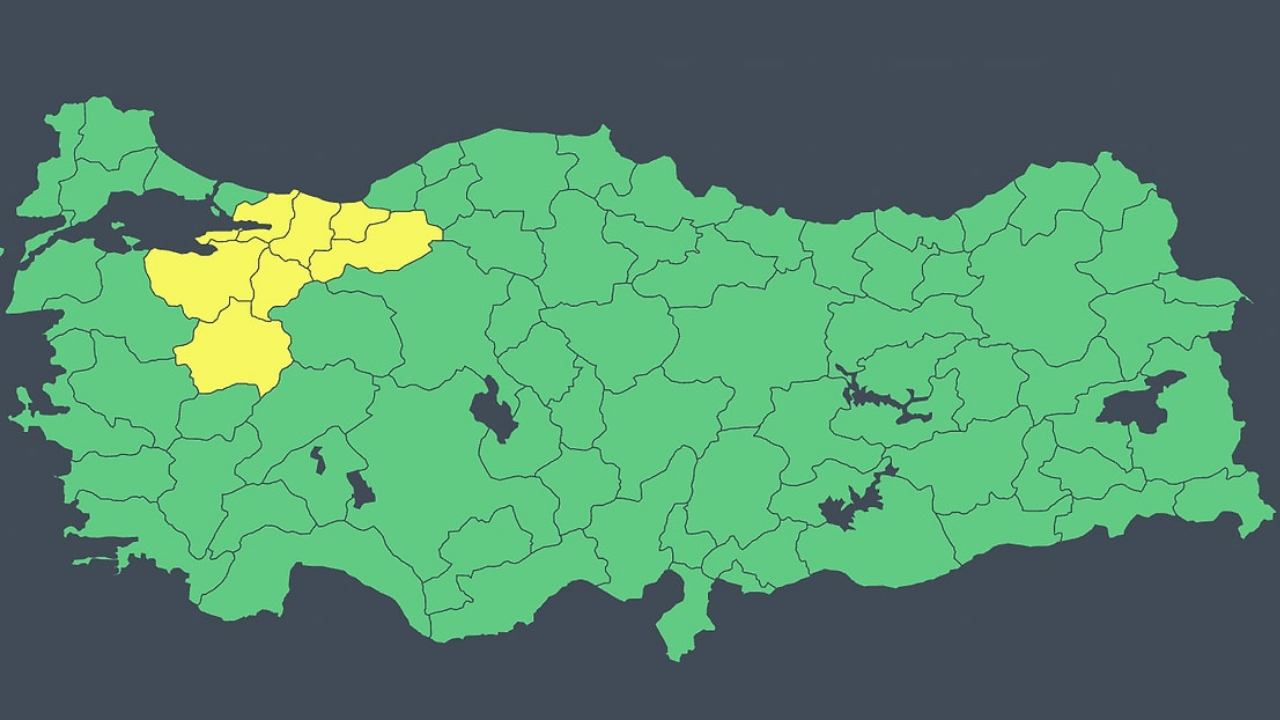 Meteorolojiden Sarı Kodlu Alarm! Bu 8 İlde Yağış Ve Fırtına Kapıda!2