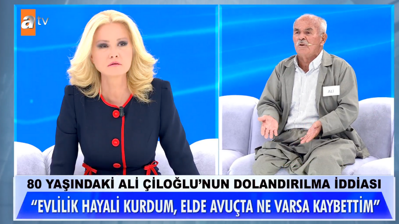 Müge Anlı’da Şaşkına Çeviren Olay 80 Yaşındaki Depremzede Aşk Tuzağına Düştü!