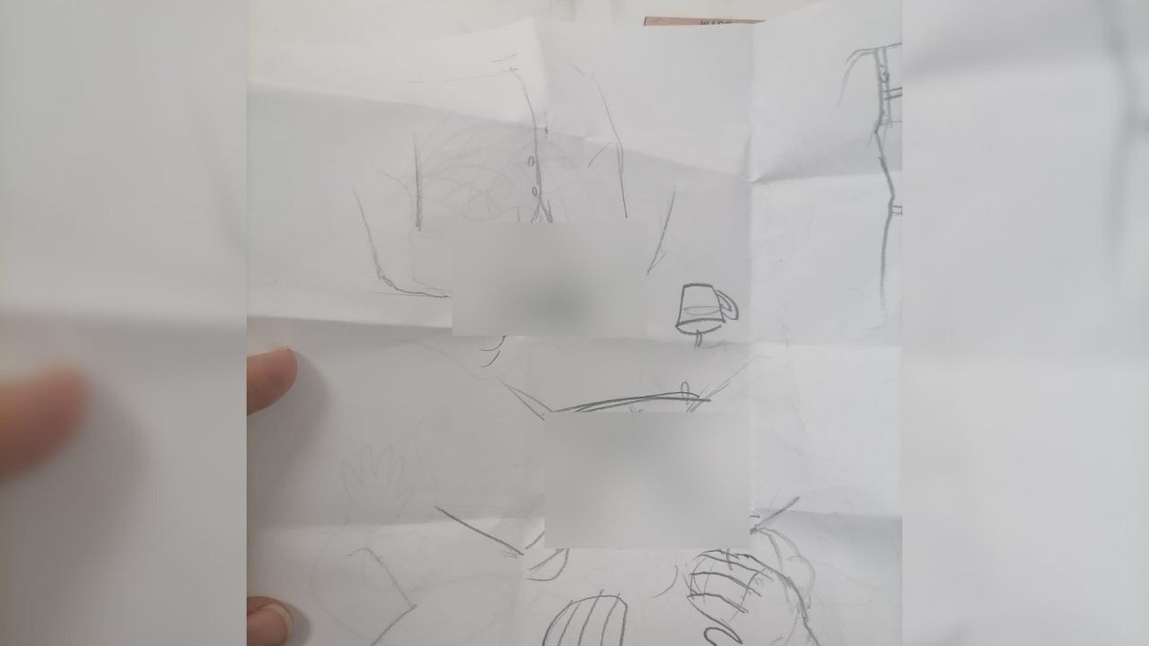 Özel Eğitim Okulunda Nü Resim Iddiası!