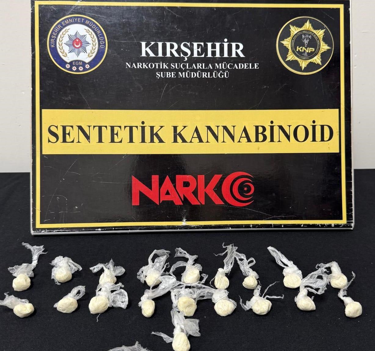 Kırşehir’de uyuşturucu operasyonu: 3 kişi tutuklandı