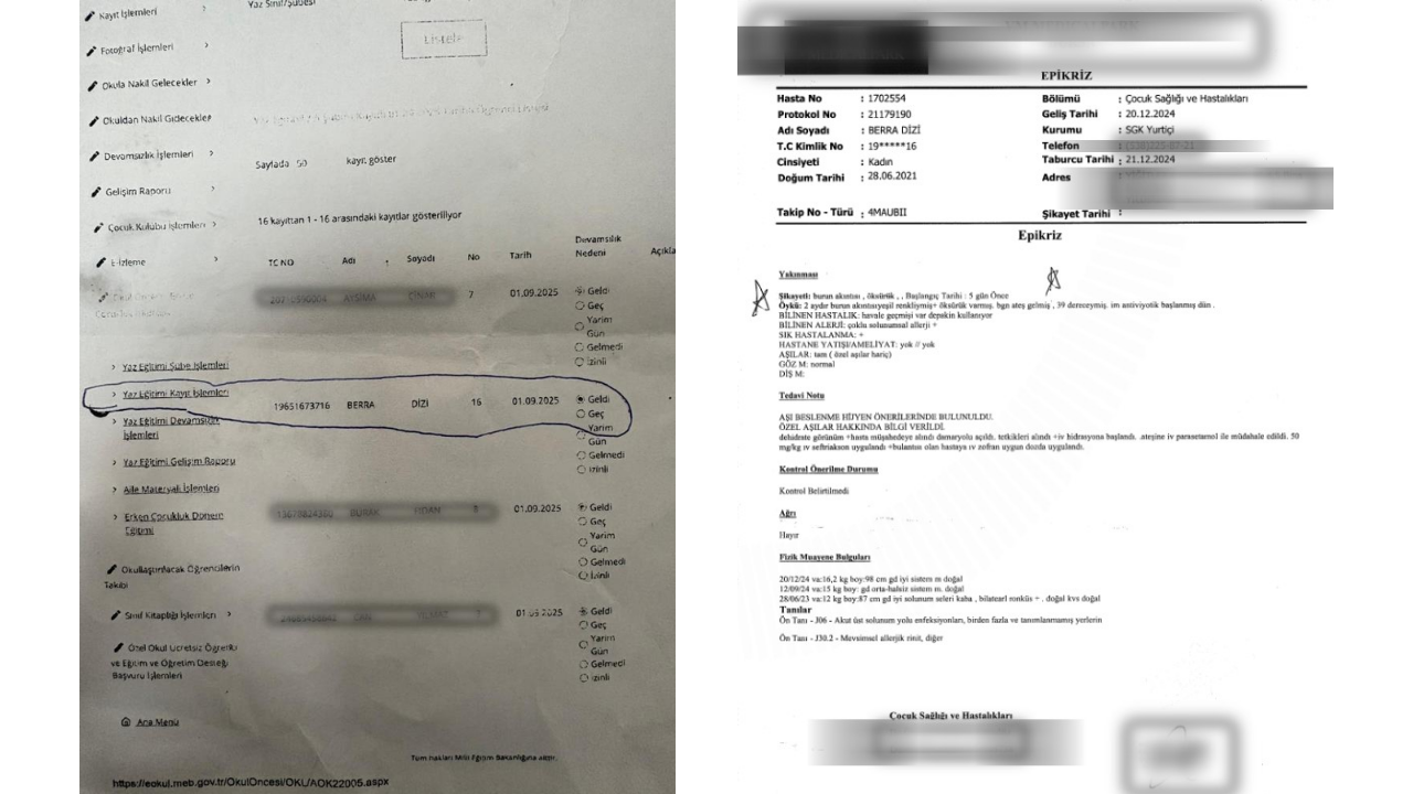Berra Dizi’nin Ölümü Üzerindeki Skandallar Bitmiyor Küçük Kız “Okula Geldi” Olarak Gösterilmiş 1 (2)