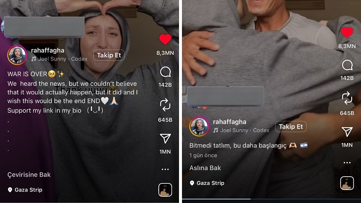 Gazzeli Kadının %22Savaş Bitti%22 Videosu Viral Oldu! Türkçe Çeviri Tepki Çekti2