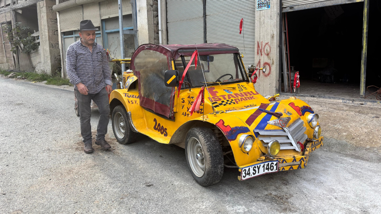 Karadeniz’de El Yapımı Cabrio ‘’Zigana’’ya Trafik Yasağı Sahibi Tutanakla Uyarıldı (2)