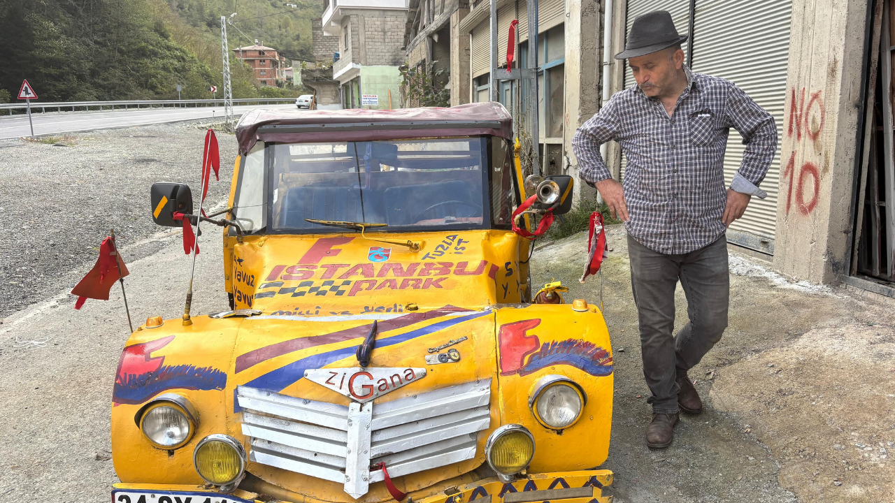 Karadeniz’de El Yapımı Cabrio ‘’Zigana’’ya Trafik Yasağı Sahibi Tutanakla Uyarıldı (5)