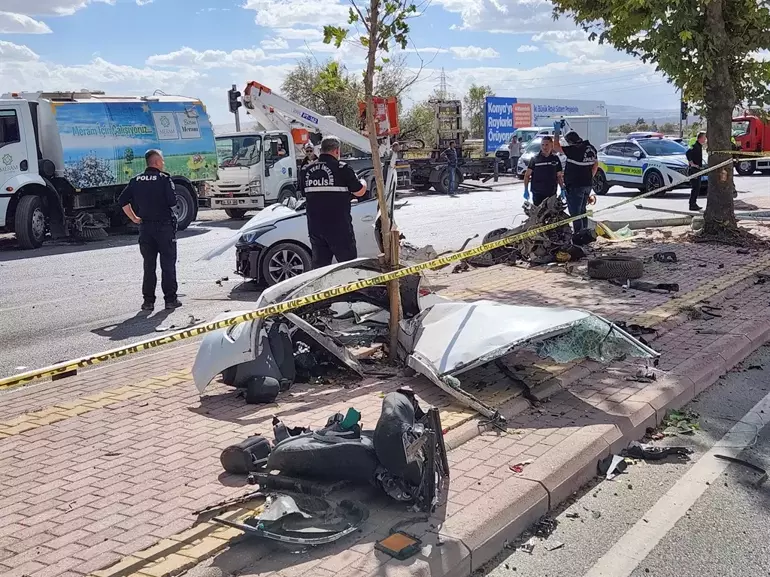 Konya’daki Skandal Kazada Şok Detay Araç 229 Km Hızla Gelmiş, Hiç Frene Basmamış! 1