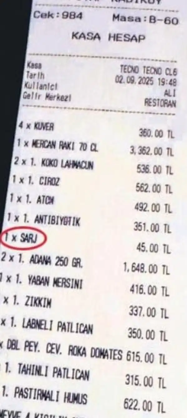 Müşteri Adisyonda Neye Uğradığını Şaşırdı Kadıköy’de Akılalmaz Uygulama! 1