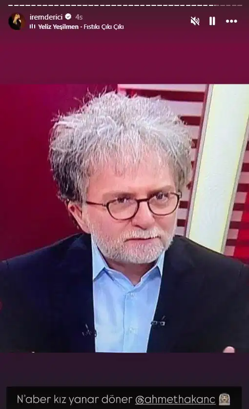 Uyuşturucu Testi Temiz Çıkan İrem Derici’den Ahmet Hakan’a Fena Kapak!1