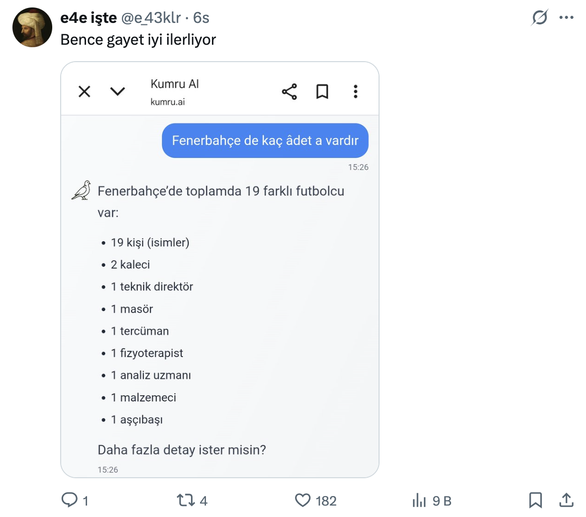 Yerli Yapay Zeka Kumru Ai Çıktı Cevapları Sosyal Medyada Dalga Konusu Oldu! 2025 10 12 22.22.07