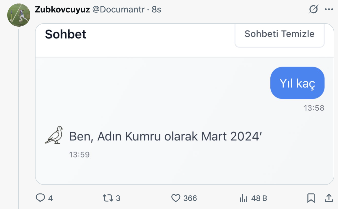 Yerli Yapay Zeka Kumru Ai Çıktı Cevapları Sosyal Medyada Dalga Konusu Oldu! 2025 10 12 22.42.27
