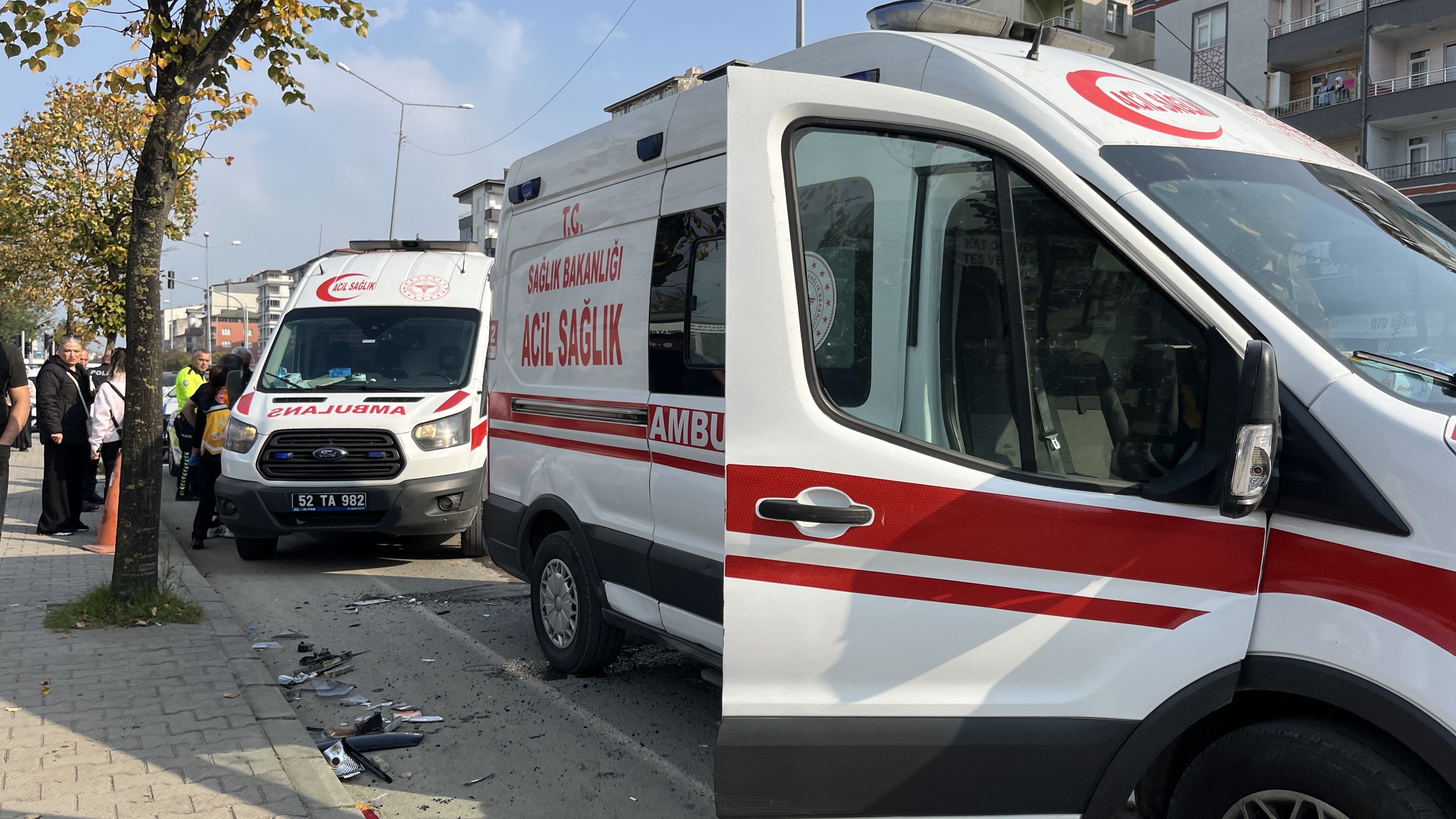 Ordu’da dolmuş cipe çarptı: 11’i öğrenci 13 yaralı-1