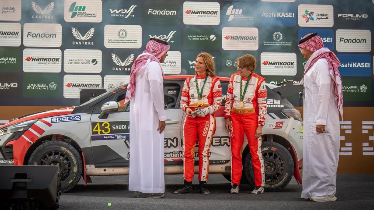 Burcu Çetinkaya'dan Tarihi Başarı Wrc'de Puan Alan Ilk Türk Kadın Ralli Pilotu Oldu (2)