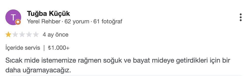 Gurbetçi Ailenin Zehirlendiği İşletmeye Yapılan Müşteri Yorumları İfşa Oldu 2025 11 14 16.20.08