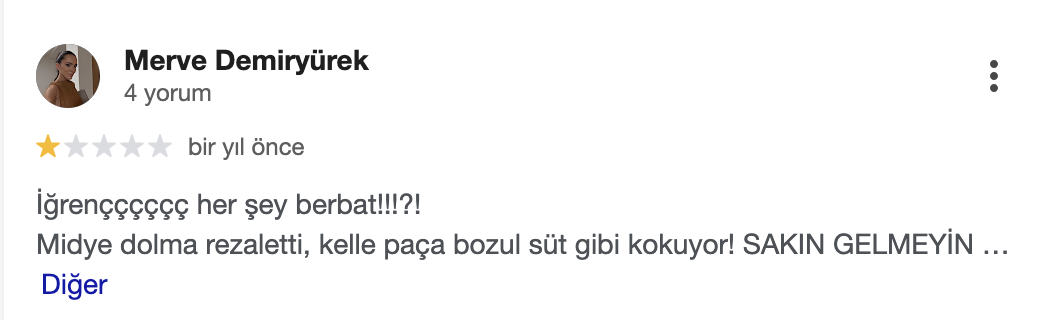 Gurbetçi Ailenin Zehirlendiği İşletmeye Yapılan Müşteri Yorumları İfşa Oldu 2025 11 14 16.21.57