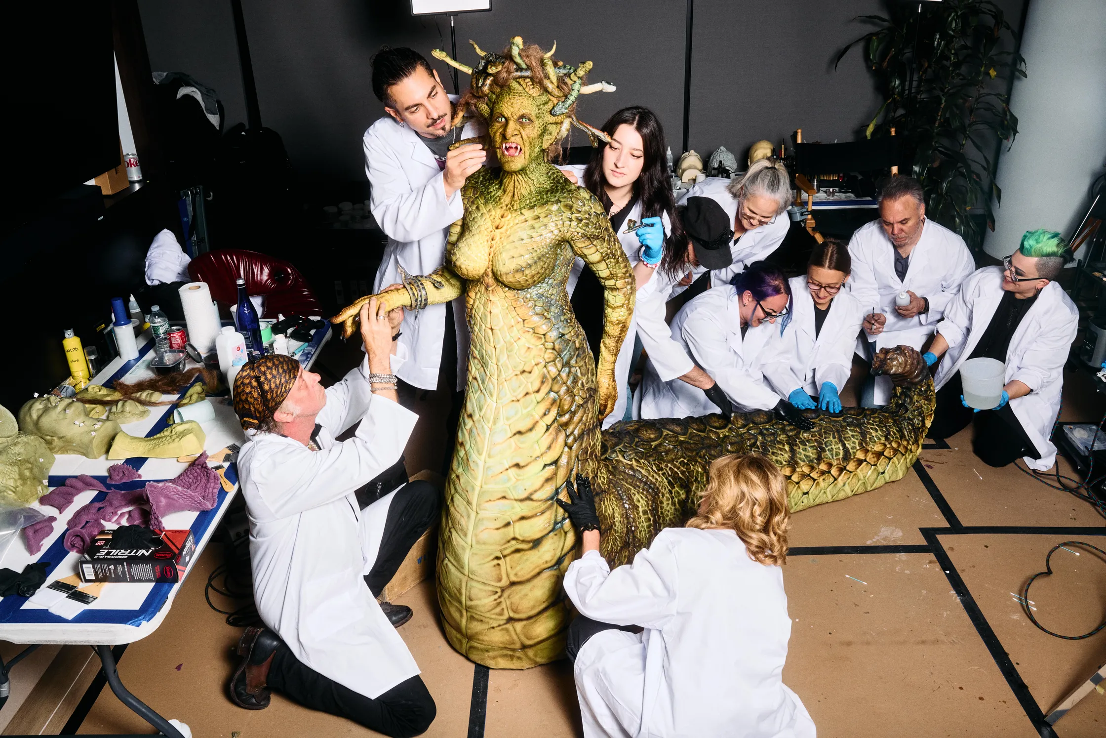 Heidi Klum Halloween Partisinde Yine Olay Yarattı! 9