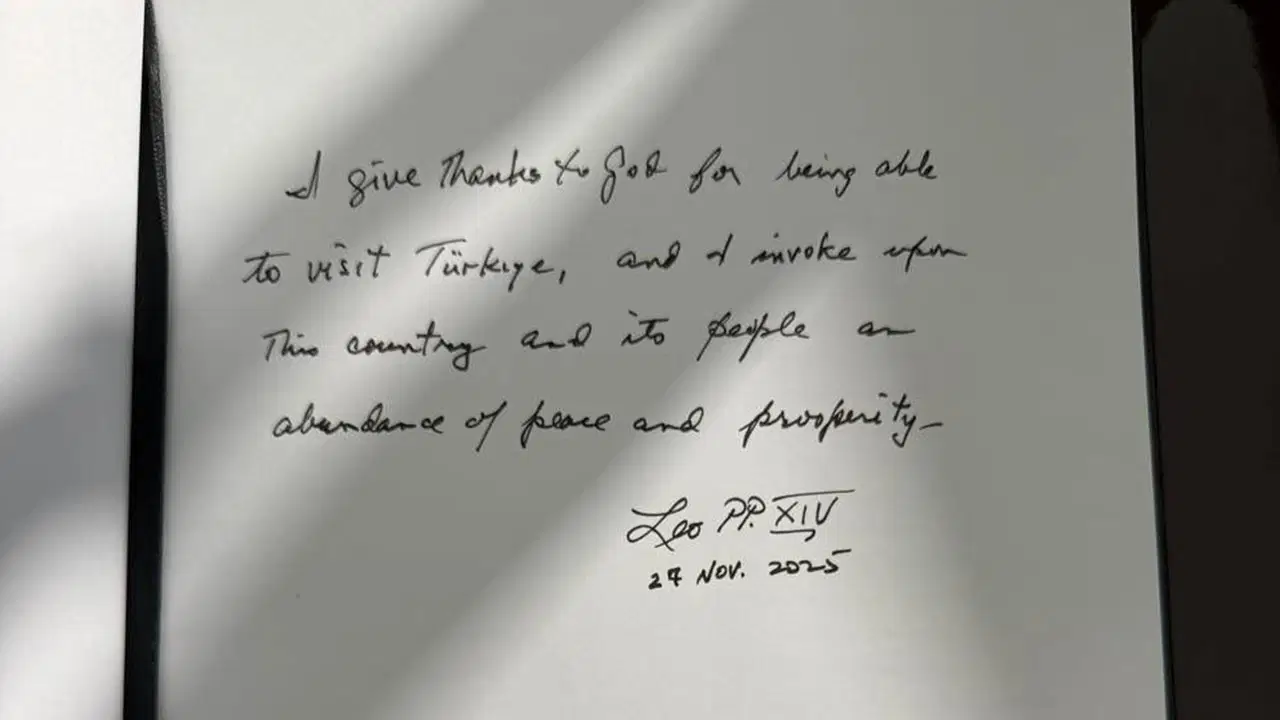 Papa 14. Leo Anıtkabir'i Ziyaret Etti (1)