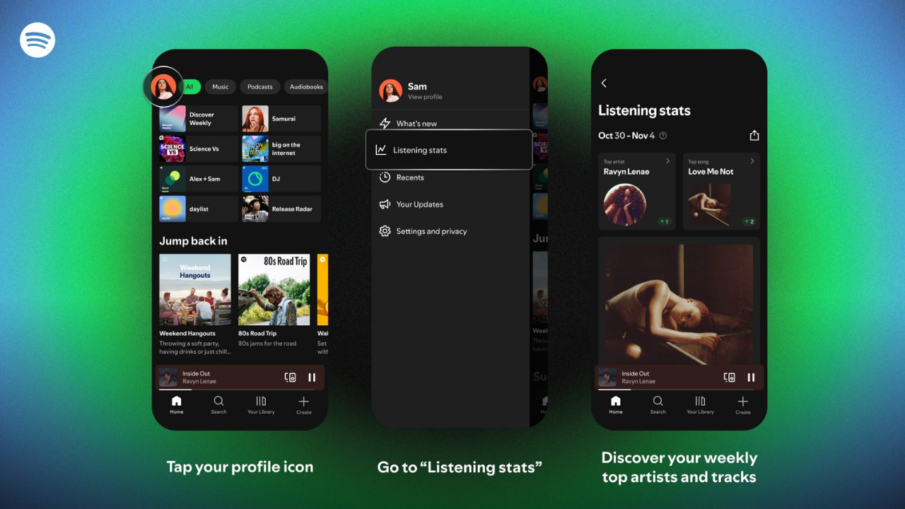 Spotify Wrapped’a Rakip Geldi Kullanıcılar Her Hafta En Çok Dinlediği Şarkıyı Görebilecek (2)