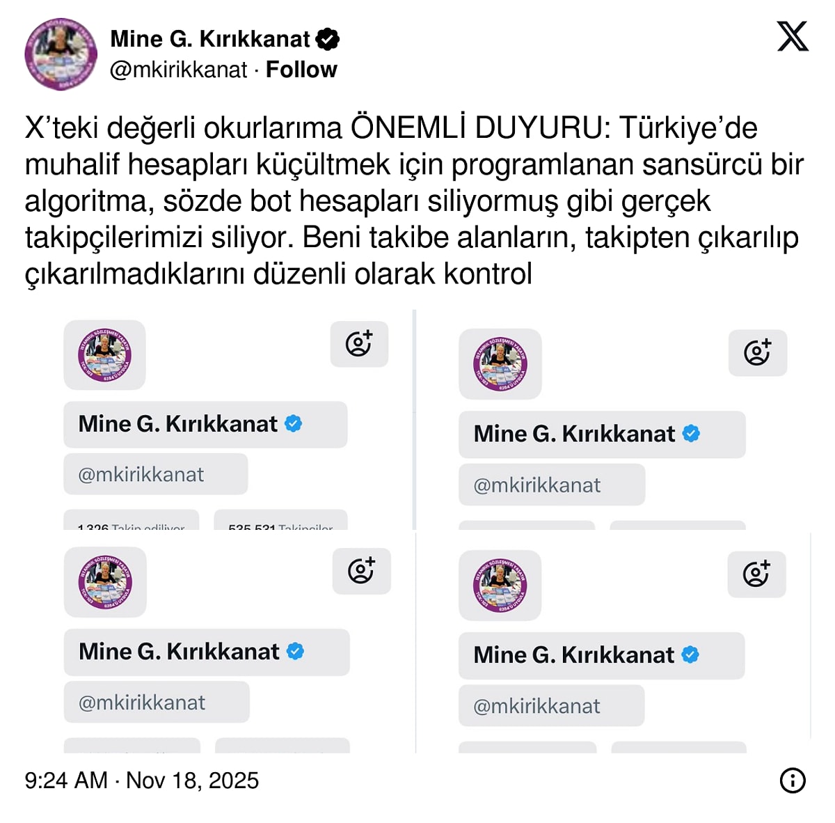 X'te Takipçi Krizi Gazeteciler Takipçilerimiz Siliniyor Diye Isyan Etti3