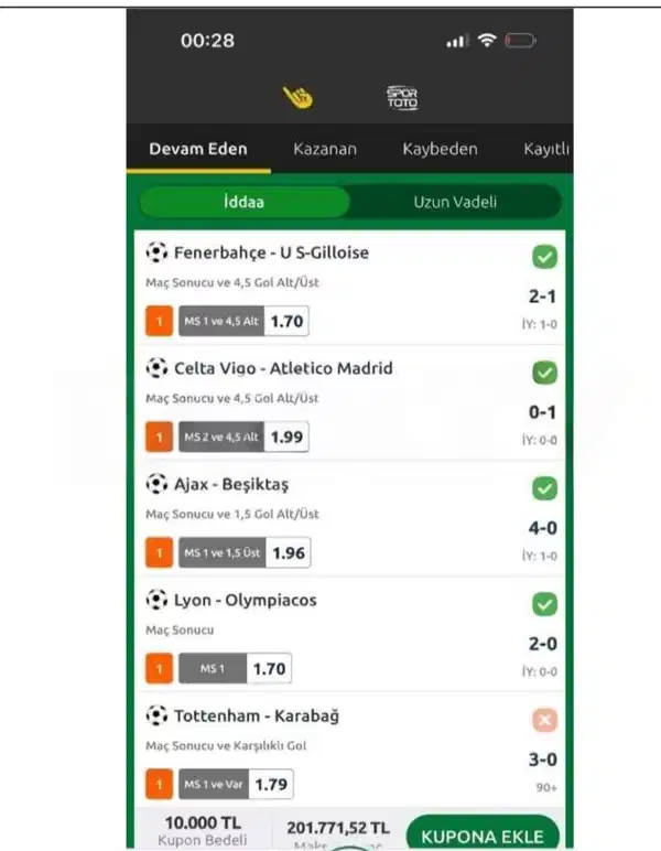 Mert Hakan Yandaş'ın Oynadığı Kuponlar Ortaya Çıktı