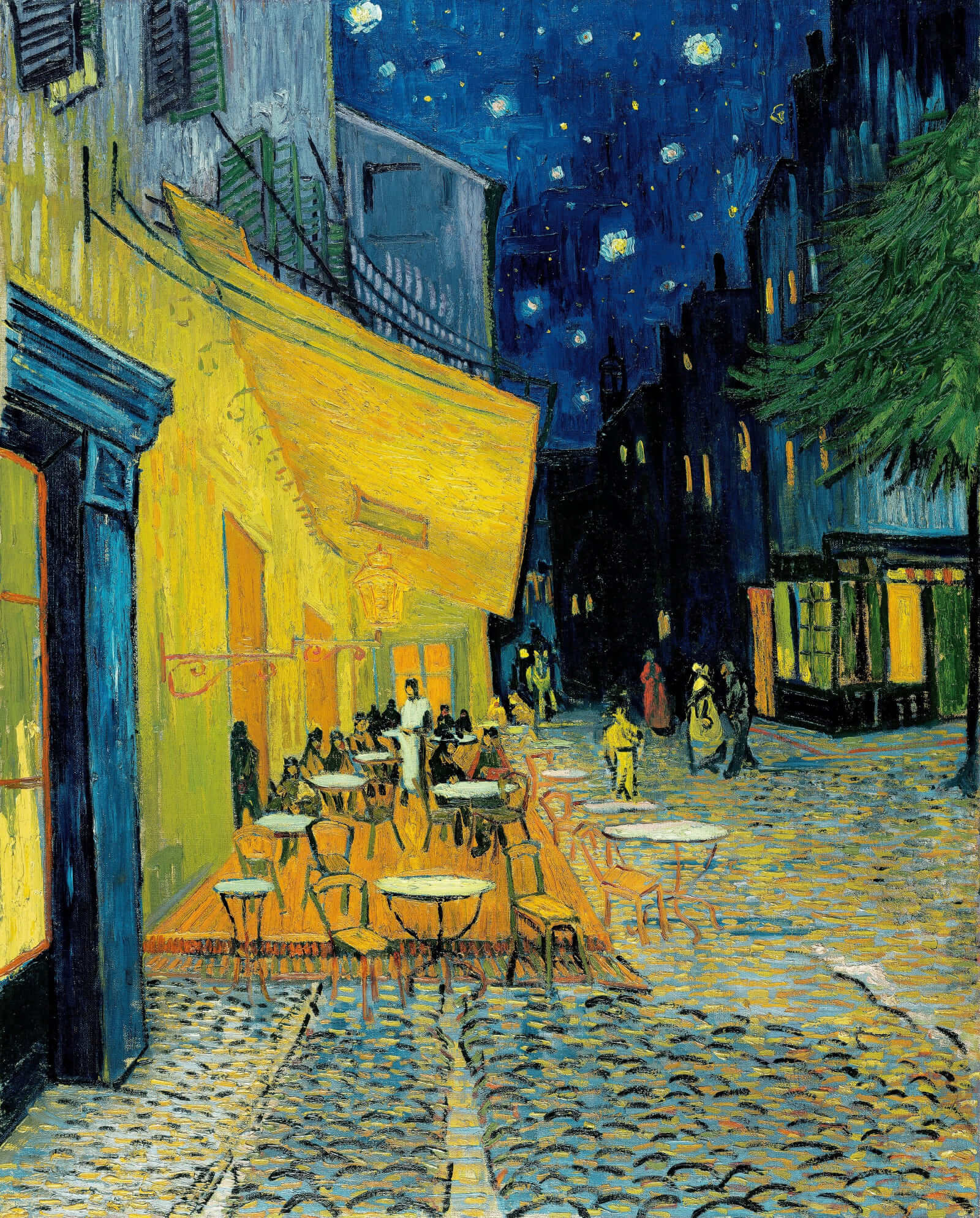 Vincent Van Gogh’tan Işığın Ve Yalnızlığın Tablosu Terrace Of A Café At Night 3