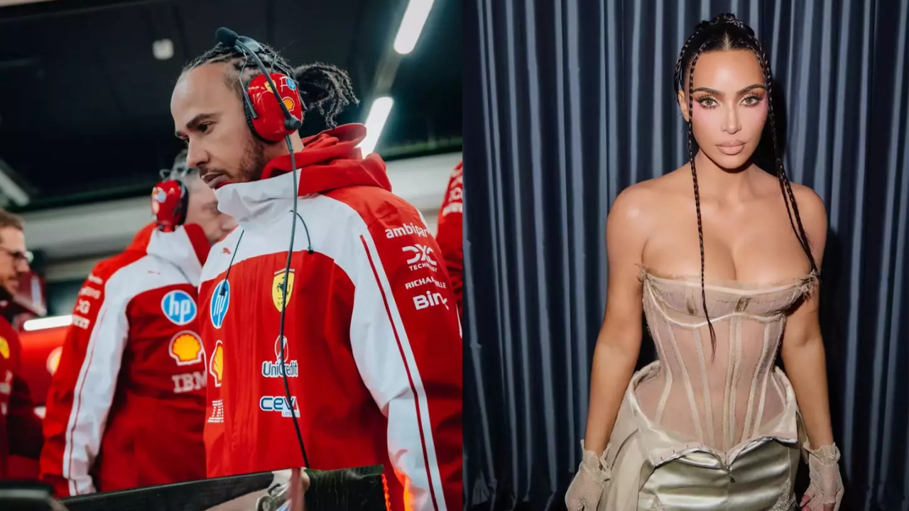 Kim Kardashian Ve Lewis Hamilton (1)